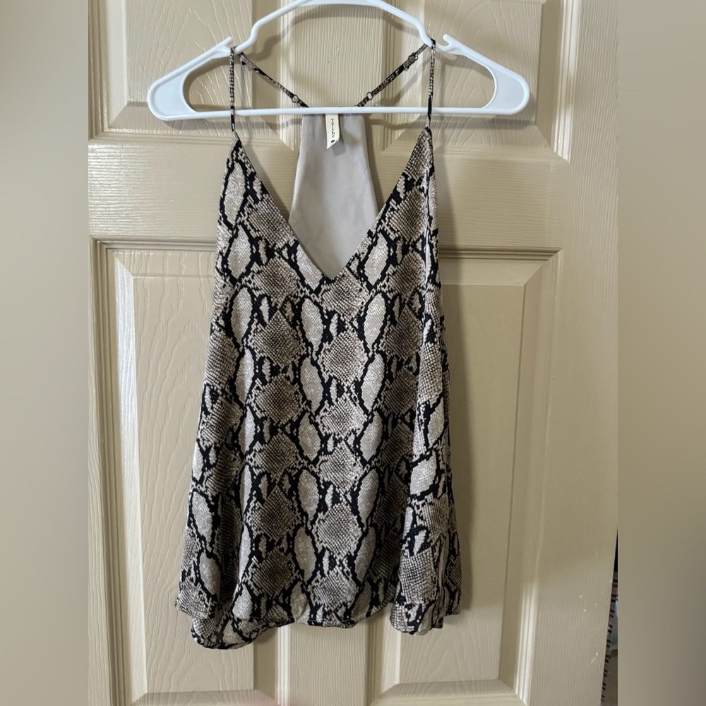 Snakeskin tank